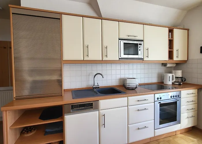 アパート Abels Strandkoje ヴストロ